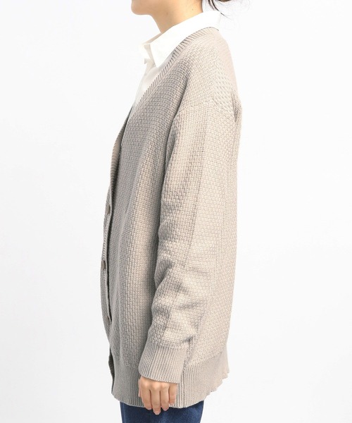 GLOBAL WORK Smile Seed Store（グローバルワーク スマイルシードストア）の「編み柄カーディガン/175927（カーディガン/ボレロ・レディース・グレー/アイボリー/グリーン/杢グレー・SMALL/MEDIUM/LARGE）」の22枚目の写真