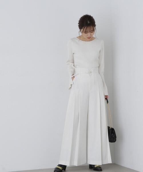 PROPORTION BODY DRESSING(プロポーションボディドレッシング)の「メタルパールニット / 1213270038(ニット/セーター・レディース・グリーン/ダークグレー/ホワイト系その他・SMALL/MEDIUM)」の11枚目の写真