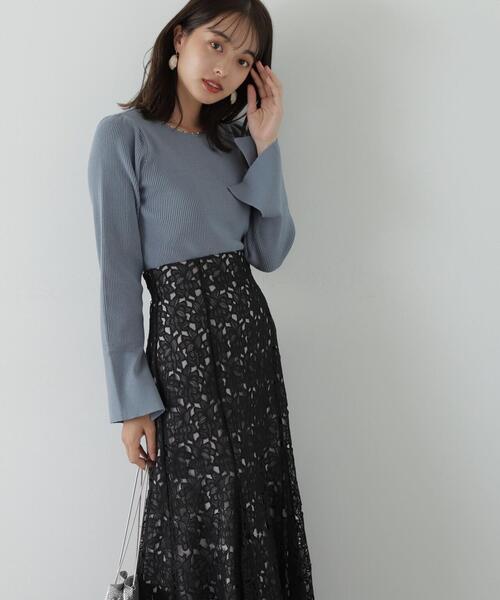 PROPORTION BODY DRESSING(プロポーションボディドレッシング)の「メタルパールニット / 1213270038(ニット/セーター・レディース・グリーン/ダークグレー/ホワイト系その他・SMALL/MEDIUM)」の15枚目の写真