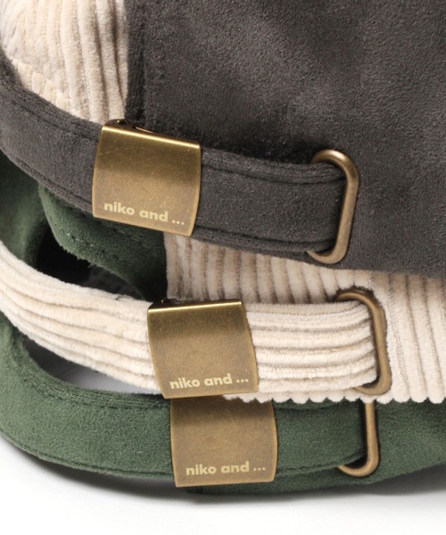 niko and...（ニコアンド）の「オリジナルアソートキャップ（キャップ・レディース・グリーン/チャコール/ベージュ/ブラウン・FREE）」の17枚目の写真