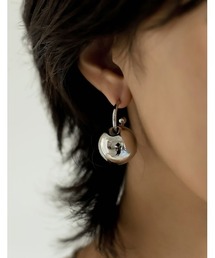 Re:EDIT（リエディ）の「[選べる]ビッグメタルボールピアスorイヤリング[返品交換不可]（ピアス（両耳用））」