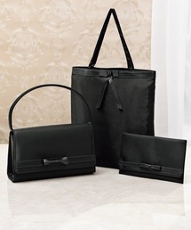 リボン付フォーマルバッグ３点セット