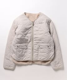 Eddie Bauer | リバーシブル ショート ジャケット(ノーカラージャケット)