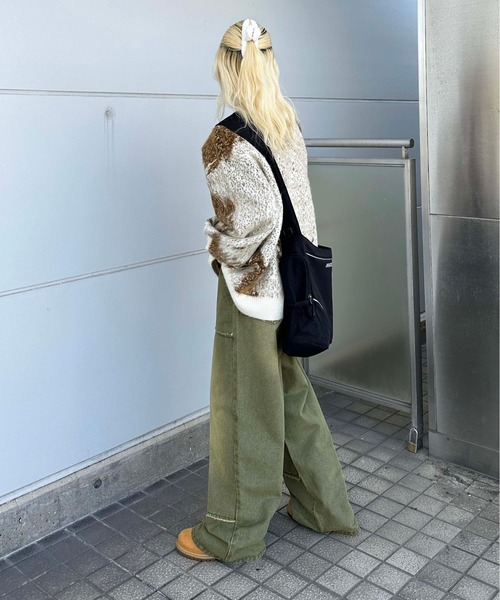 sedacle（セダクル）の「フリンジダブルニーデニム（デニムパンツ・メンズ・ブラック/カーキ/インディゴブルー・SMALL/MEDIUM/LARGE）」の17枚目の写真
