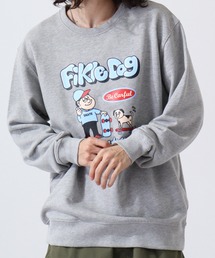 MODISH GAZE スケータードッグ 裏毛スウェット