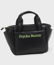 Psycho Bunny サイコバニー　エナメル製ラウンドバッグ Psycho Bunny サイコバニー ラウンドバッグ エナメル CAMO BUNNY