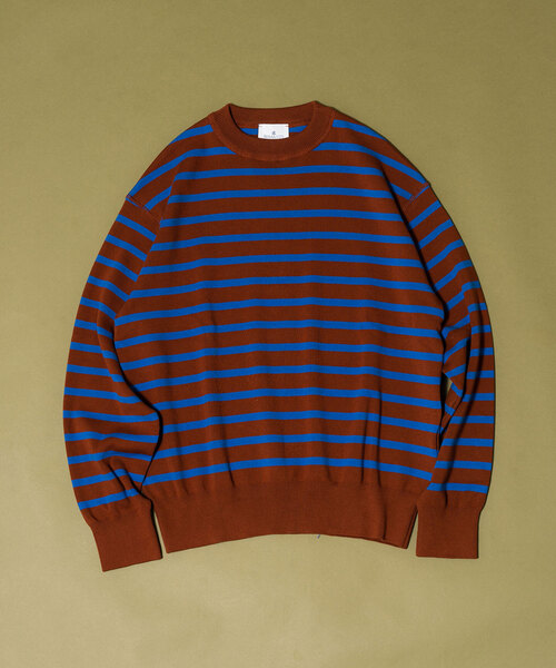 ROYAL MER（ロワイヤルメール）の「【ROYAL MER / ロワイヤル メール】 ADAMA（ニット/セーター・メンズ・アイボリー/グリーン/ボルドー・MEDIUM/LARGE）」の3枚目の写真