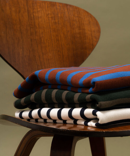 ROYAL MER（ロワイヤルメール）の「【ROYAL MER / ロワイヤル メール】 ADAMA（ニット/セーター・メンズ・アイボリー/グリーン/ボルドー・MEDIUM/LARGE）」の5枚目の写真