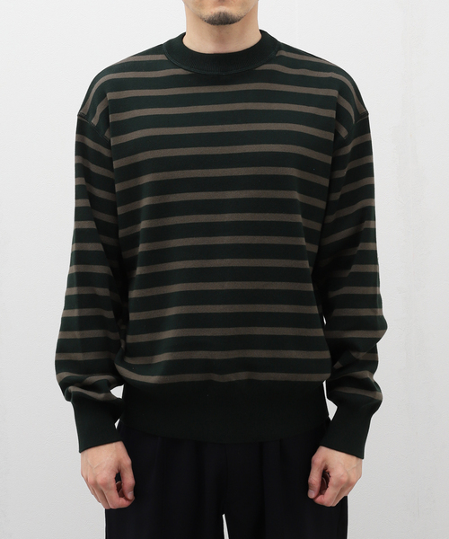 ROYAL MER（ロワイヤルメール）の「【ROYAL MER / ロワイヤル メール】 ADAMA（ニット/セーター・メンズ・アイボリー/グリーン/ボルドー・MEDIUM/LARGE）」の14枚目の写真