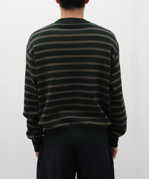 ROYAL MER（ロワイヤルメール）の「【ROYAL MER / ロワイヤル メール】 ADAMA（ニット/セーター・メンズ・アイボリー/グリーン/ボルドー・MEDIUM/LARGE）」の16枚目の写真