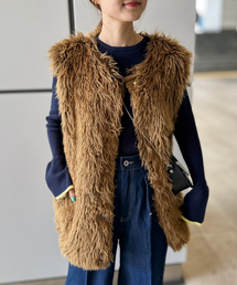 JOINT WORKS | 【SUNNY SPORTS/サニースポーツ】Curly Fleece Biggest Vest(その他アウター)