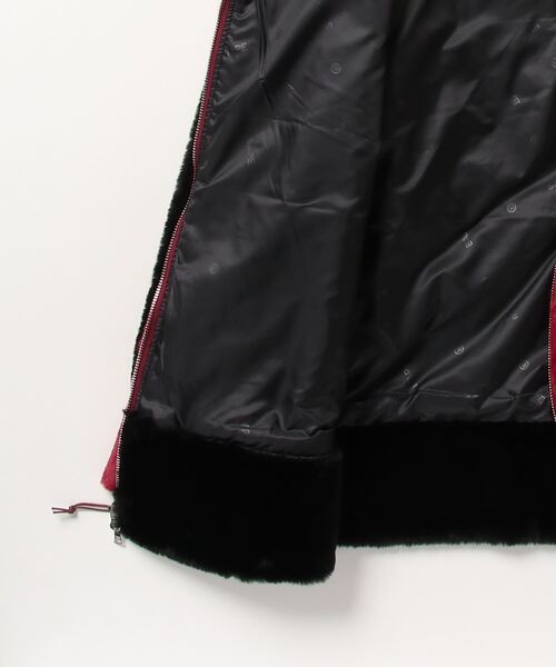 A BATHING APE(アベイシングエイプ)の「(B)APE FAUX FUR JACKET M(その他アウター・メンズ・バーガンディー/ブラック・MEDIUM/SMALL/XX-LARGE/X-LARGE/LARGE)」の11枚目の写真