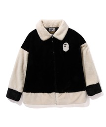 (B)APE FAUX FUR JACKET M