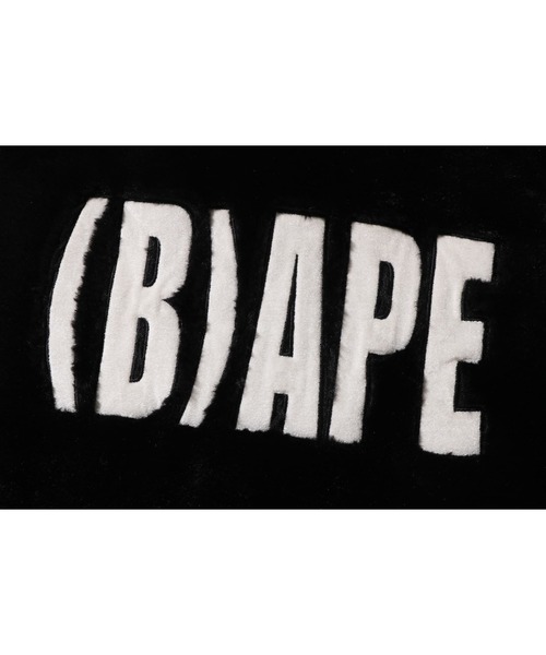 A BATHING APE(アベイシングエイプ)の「(B)APE FAUX FUR JACKET M(その他アウター・メンズ・バーガンディー/ブラック・MEDIUM/SMALL/XX-LARGE/X-LARGE/LARGE)」の7枚目の写真