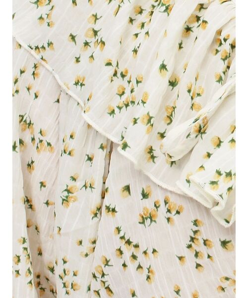 merry jenny（メリージェニー）の「petit flowerフリルボレロ（シャツ/ブラウス・レディース・イエロー/ラベンダー・FREE）」の11枚目の写真