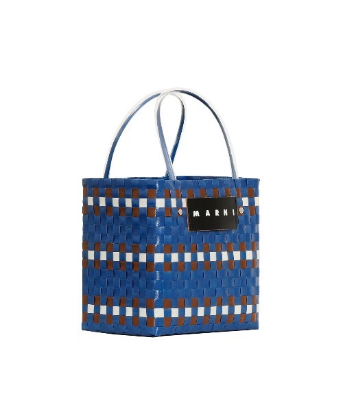 MARNI MARKET(マルニマーケット)の「ミニバスケットバッグ(かごバッグ・レディース・ブルー・FREE)」の2枚目の写真