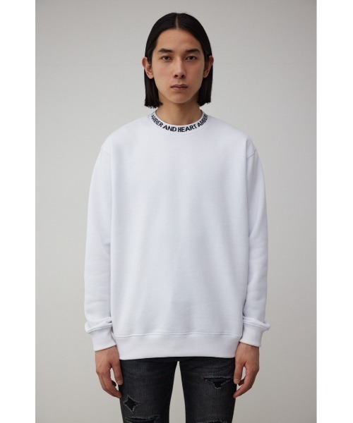 AZUL by moussy(アズールバイマウジー)の「ネックジャガードスウェットトップス(スウェット・メンズ・ホワイト/ブラック/ブルー・LARGE/MEDIUM)」の7枚目の写真
