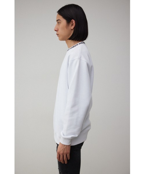 AZUL by moussy(アズールバイマウジー)の「ネックジャガードスウェットトップス(スウェット・メンズ・ホワイト/ブラック/ブルー・LARGE/MEDIUM)」の8枚目の写真