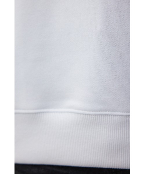 AZUL by moussy(アズールバイマウジー)の「ネックジャガードスウェットトップス(スウェット・メンズ・ホワイト/ブラック/ブルー・LARGE/MEDIUM)」の13枚目の写真