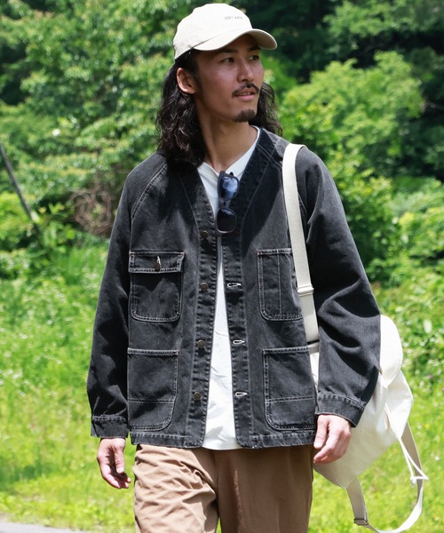 KRIFF MAYER（クリフメイヤー）の「ノーカラーカバーオール