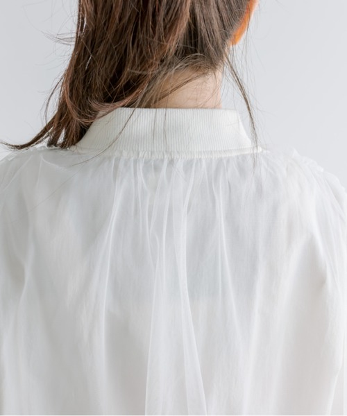 OLIVE des OLIVE(オリーブデオリーブ)の「チュール重ねブルゾン(ブルゾン・レディース・ブラック/アイボリー・FREE)」の21枚目の写真