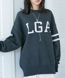 VIS | ロゴニットプルオーバー(ニット/セーター)