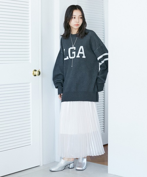 VIS（ビス）の「ロゴニットプルオーバー（ニット/セーター・レディース・ピンク系その他2/スミクロ・FREE）」の16枚目の写真