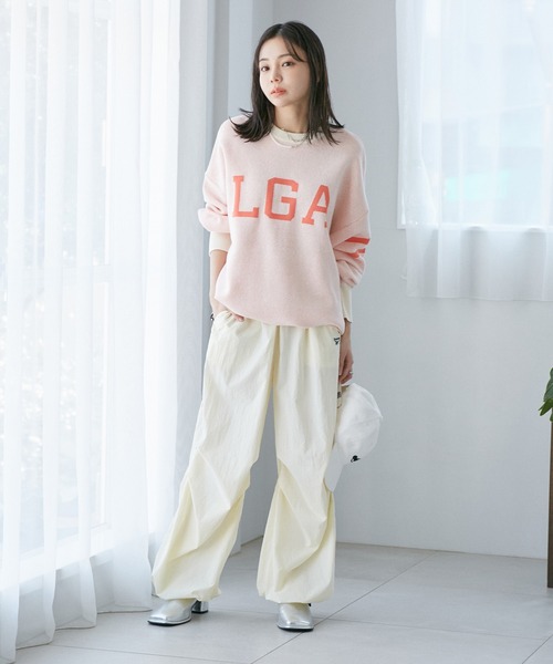 VIS（ビス）の「ロゴニットプルオーバー（ニット/セーター・レディース・ピンク系その他2/スミクロ・FREE）」の5枚目の写真