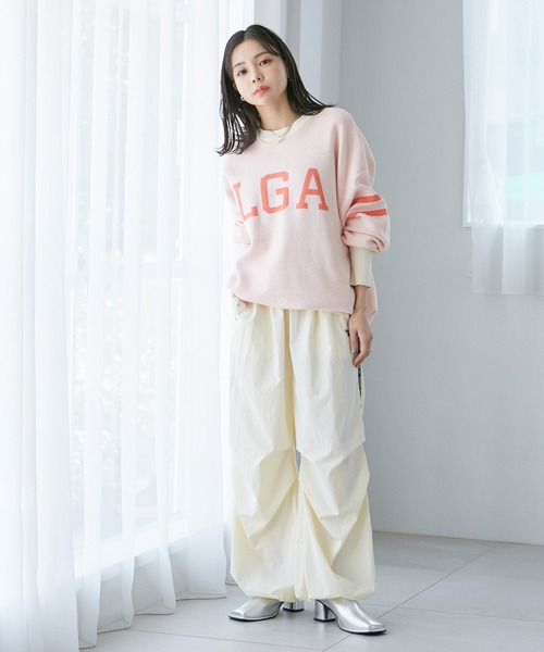 VIS（ビス）の「ロゴニットプルオーバー（ニット/セーター・レディース・ピンク系その他2/スミクロ・FREE）」の13枚目の写真