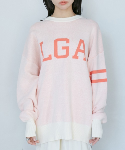 VIS（ビス）の「ロゴニットプルオーバー（ニット/セーター・レディース・ピンク系その他2/スミクロ・FREE）」の15枚目の写真