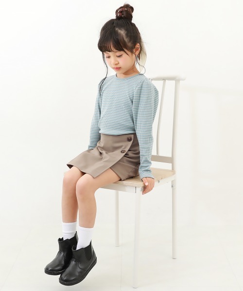 セール】ラップスカート風 ショートパンツ（スカート