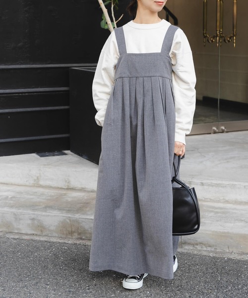 FORK&SPOON(フォークアンドスプーン)の「FORK&SPOON スーピマコットン混反毛クルーネックスウェット(スウェット・レディース・チャコールグレー/アイボリー/ライトブルー・1)」の13枚目の写真