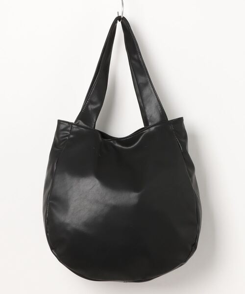 Q（キュー）の「フリルトート（トートバッグ・レディース・シルバー/ブラック・ONE SIZE）」の11枚目の写真