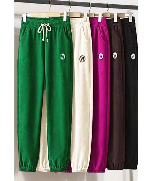 Miniministore(ミニミニストア)の「ジョガーパンツ コーデュロイパンツ 秋冬(スウェットパンツ・レディース・ブラウン/ブラック/アイボリー・フリー)」の14枚目の写真