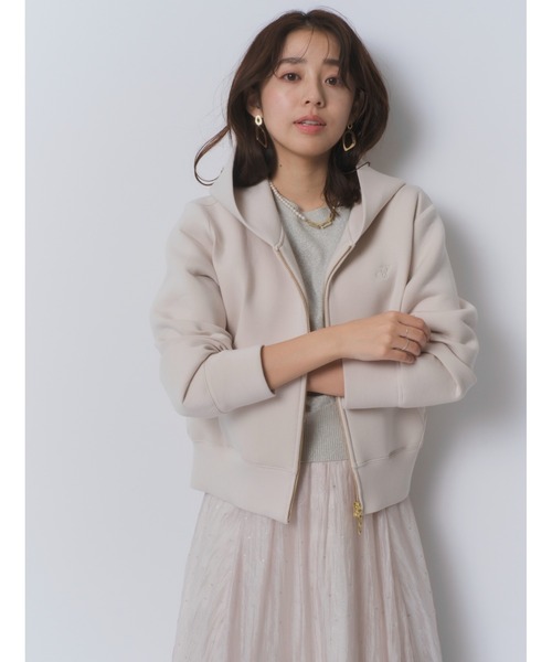 JUSGLITTY（ジャスグリッティー）の「ダブルジップコンパクトパーカー