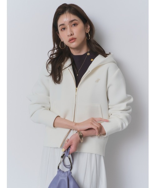 JUSGLITTY（ジャスグリッティー）の「ダブルジップコンパクトパーカー