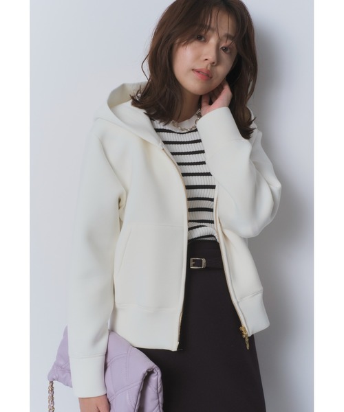 JUSGLITTY（ジャスグリッティー）の「ダブルジップコンパクトパーカー