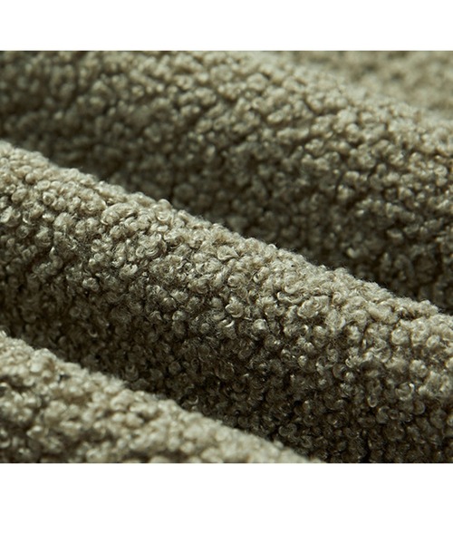 TopIsm（トップイズム）の「ゴルフ ハーフボタントレーナー ボアフリース ゴルフウェア メンズ（ゴルフグッズ・メンズ・ネイビー/ブラック/カーキ・L/XL/M）」の9枚目の写真