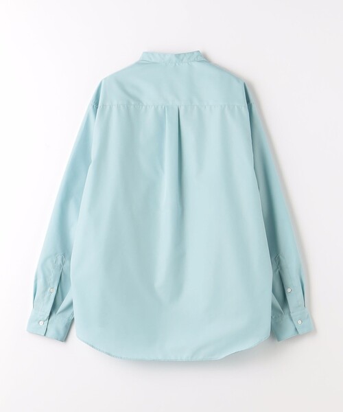 green label relaxing（グリーンレーベルリラクシング）の「ブロード ジャストルーズ バンドカラー シャツ -防シワ-（シャツ/ブラウス・メンズ・ライトブルー/ピンク/グレー・L/XL/M/S）」の13枚目の写真