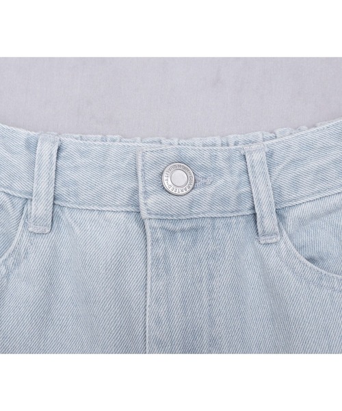 reca(レカ)の「デニムカーゴパンツ(デニムパンツ・レディース・サックスブルー/ネイビー・M/L)」の5枚目の写真