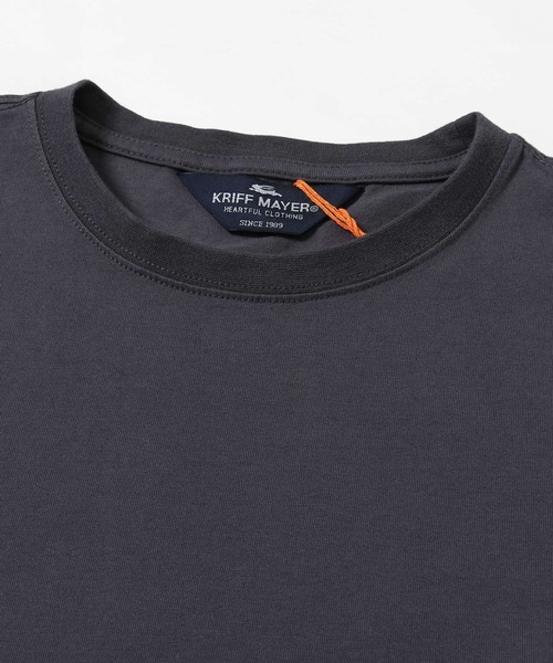 KRIFF MAYER(クリフメイヤー)の「キャンプラビットT(ミニ刺繍)(Tシャツ/カットソー・メンズ・チャコール/グリーン/レッド/グレー/オフホワイト・X-LARGE/LARGE/MEDIUM)」の13枚目の写真