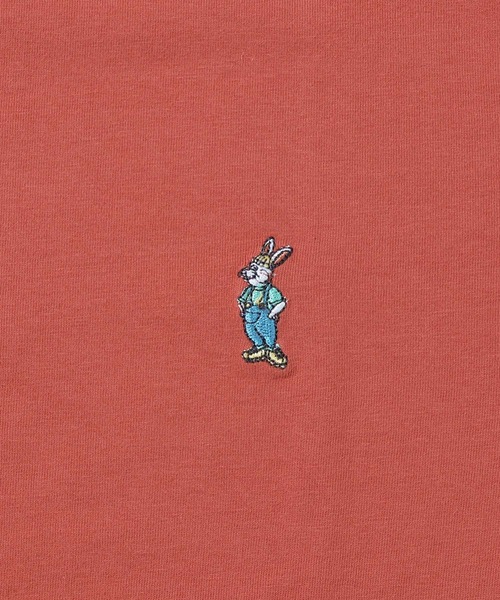 KRIFF MAYER(クリフメイヤー)の「キャンプラビットT(ミニ刺繍)(Tシャツ/カットソー・メンズ・チャコール/グリーン/レッド/グレー/オフホワイト・X-LARGE/LARGE/MEDIUM)」の11枚目の写真