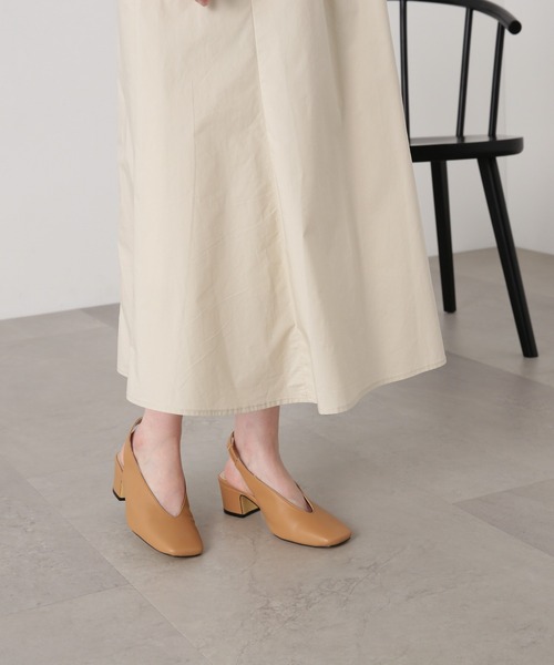 N.（N. Natural Beauty Basic）（エヌエヌナチュラルビューティーベーシック）の「◆タイプライターフリルパフワンピース（ワンピース・レディース・グリーン/ベージュ/ブラック・MEDIUM）」の21枚目の写真