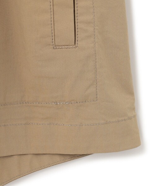 【SLOW/一部店舗限定】ミリタリーストレッチタフタ ジャケット