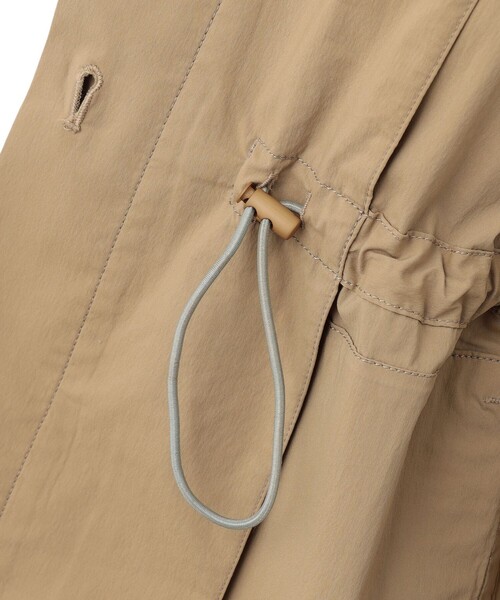 【SLOW/一部店舗限定】ミリタリーストレッチタフタ ジャケット