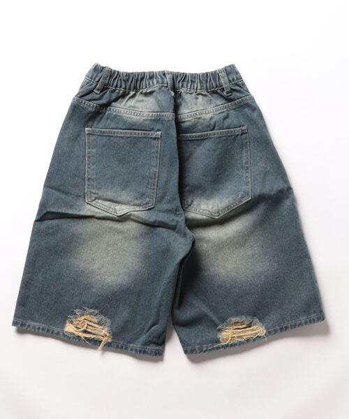 DEFLEXTION(ディフレクション)の「【DEFLEXTION / ディフレクション】Wash half denimpants / ウォッシュ ハーフデニムパンツ(デニムパンツ・レディース・ネイビー・SMALL)」の16枚目の写真