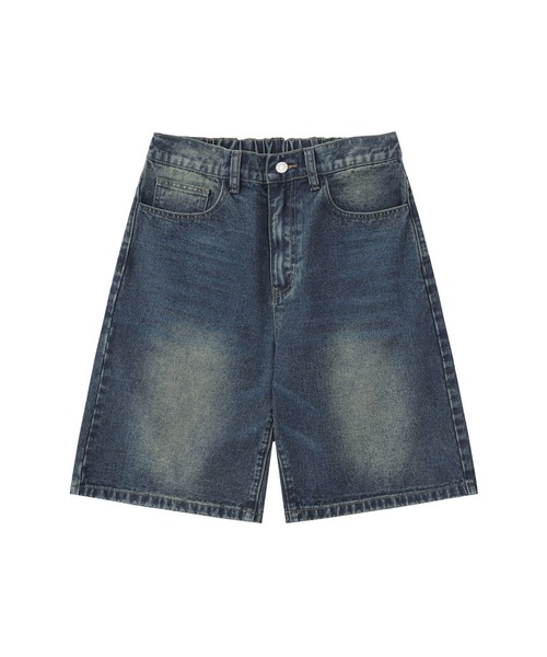 DEFLEXTION(ディフレクション)の「【DEFLEXTION / ディフレクション】Wash half denimpants / ウォッシュ ハーフデニムパンツ(デニムパンツ・レディース・ネイビー・SMALL)」の10枚目の写真