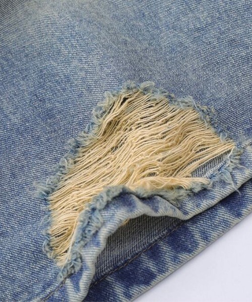 DEFLEXTION(ディフレクション)の「【DEFLEXTION / ディフレクション】Wash half denimpants / ウォッシュ ハーフデニムパンツ(デニムパンツ・レディース・ネイビー・SMALL)」の14枚目の写真
