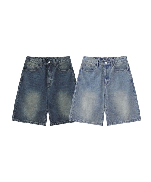 DEFLEXTION(ディフレクション)の「【DEFLEXTION / ディフレクション】Wash half denimpants / ウォッシュ ハーフデニムパンツ(デニムパンツ・レディース・ネイビー・SMALL)」の12枚目の写真