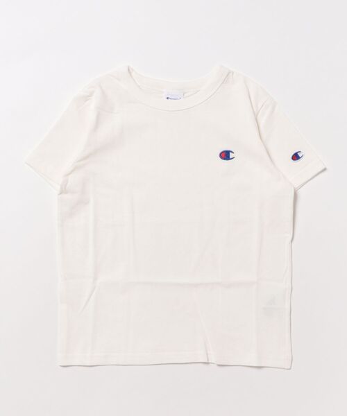 Champion(チャンピオン)の「【Champion】CK-Z301 SHORT SLEEVE T-SHIRT/ロゴ/半袖/Tシャツ/チャンピオン/キッズ(Tシャツ/カットソー・キッズ・ブラック/グレー/ネイビー/ホワイト/ブルー/ピンク/ブルー系・150cm/140cm/130cm/160cm)」の2枚目の写真